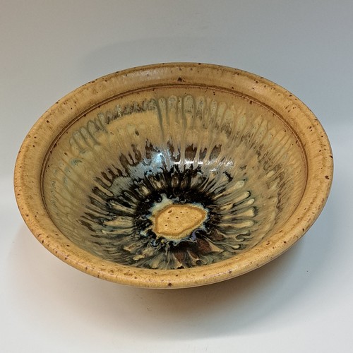#230766 Bowl, Yellow and Moss $28 at Hunter Wolff Gallery